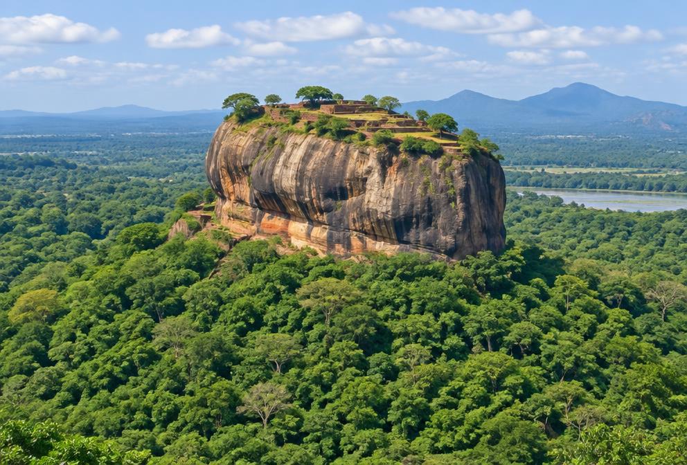 Representative view of Sri Lanka
